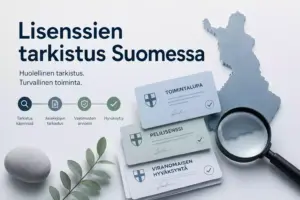 Lisenssi ja valvonta Suomessa